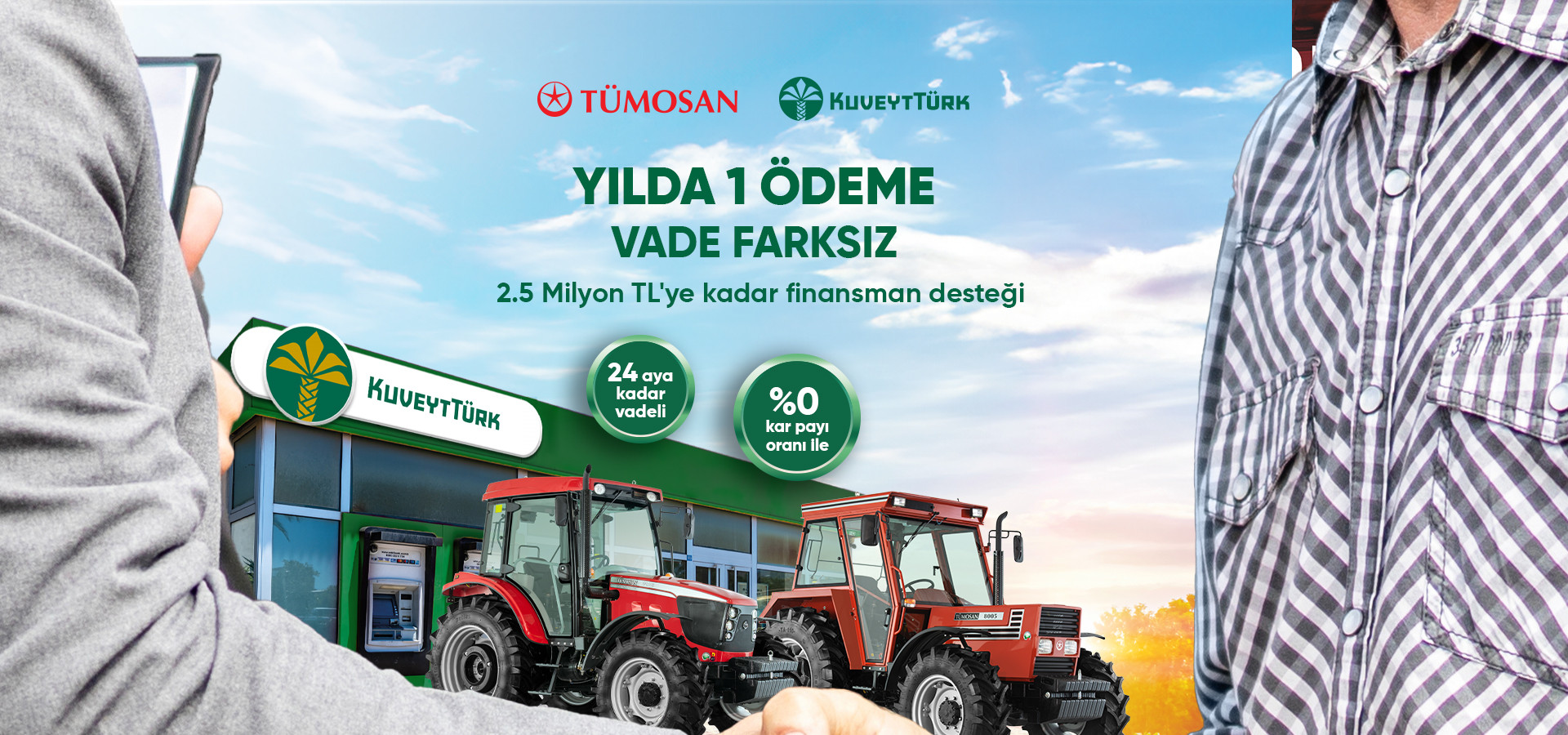 ¡Oportunidad Exclusiva para Agricultores de TÜMOSAN y Kuveyt Türk!